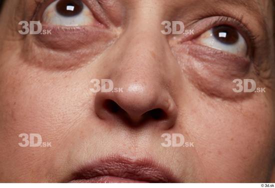 Eye Face Mouth Nose Cheek Skin Woman Slim Wrinkles Studio photo references