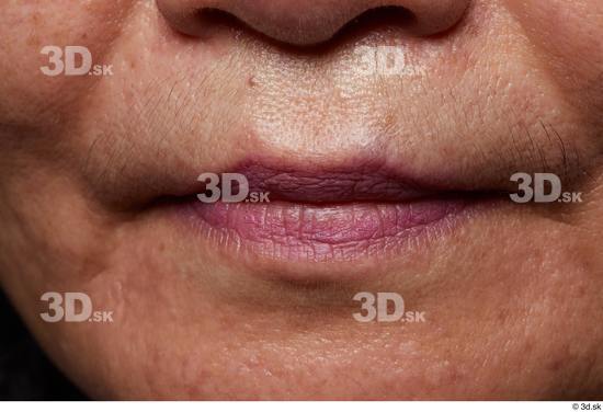 Face Mouth Skin Woman Asian Chubby Studio photo references