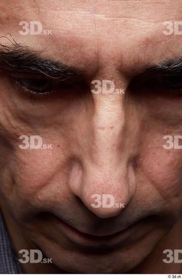 Face Nose Skin Man Slim Wrinkles Studio photo references