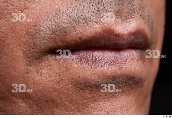 Face Mouth Skin Man Slim Studio photo references