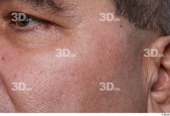 Eye Face Cheek Hair Skin Man Chubby Wrinkles Studio photo references