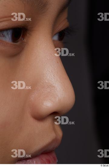 Face Nose Skin Woman Asian Slim Studio photo references