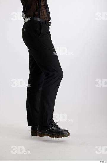 Man White Slim Male Studio Poses