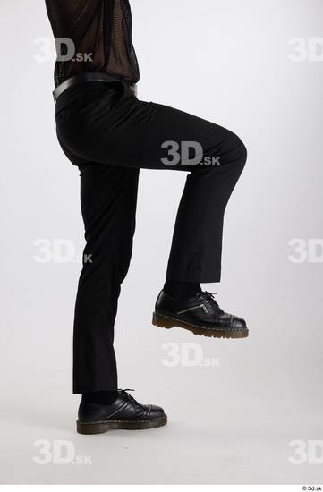 Man White Slim Male Studio Poses