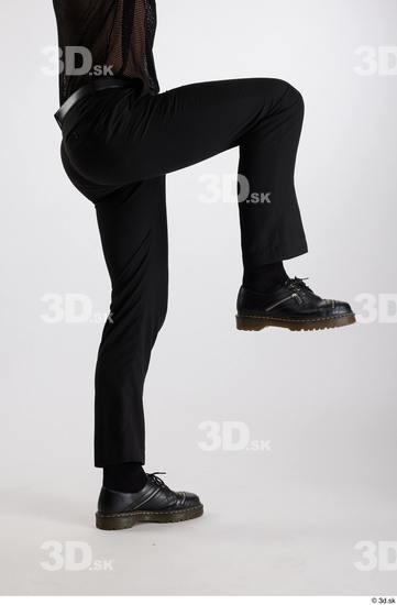 Man White Slim Male Studio Poses