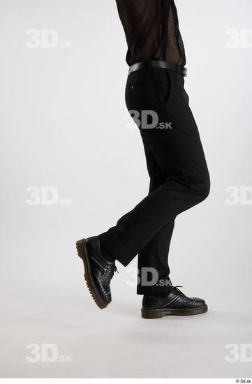 Man White Slim Male Studio Poses