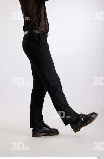 Man White Slim Male Studio Poses