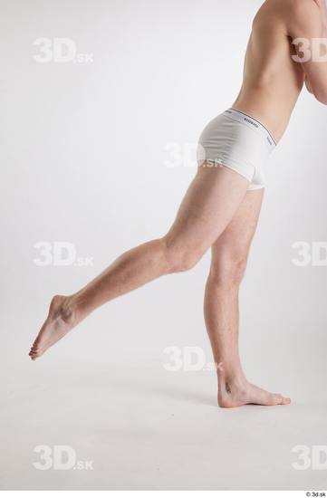 Man White Slim Male Studio Poses