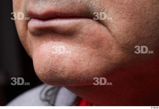 Mouth Cheek Skin Man Chubby Wrinkles Studio photo references