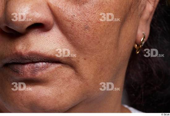 Face Mouth Nose Cheek Skin Woman Chubby Studio photo references