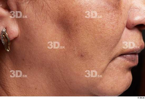 Face Mouth Cheek Ear Skin Woman Chubby Studio photo references