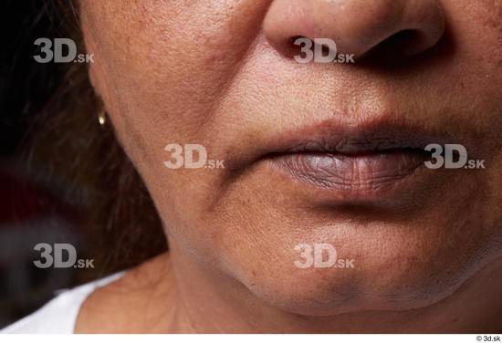 Face Mouth Nose Cheek Skin Woman Chubby Studio photo references