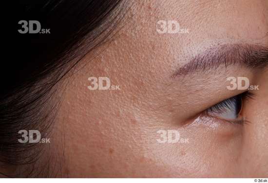 Eye Face Cheek Hair Skin Woman Asian Slim Studio photo references