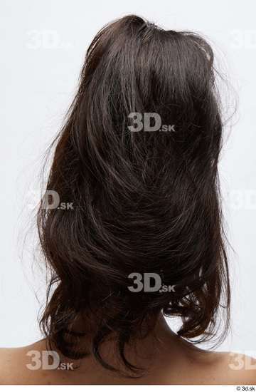 Hair Woman White Slim