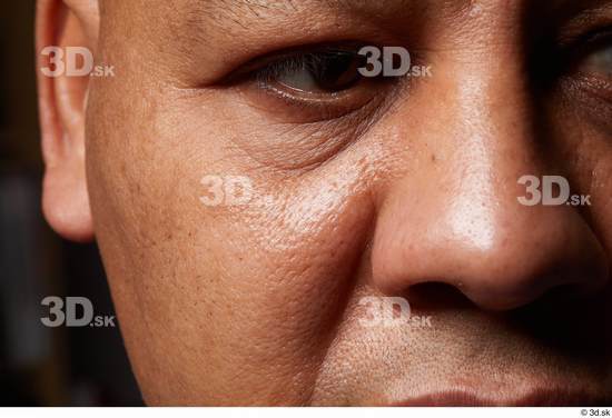 Eye Face Nose Cheek Skin Man Chubby Wrinkles Studio photo references