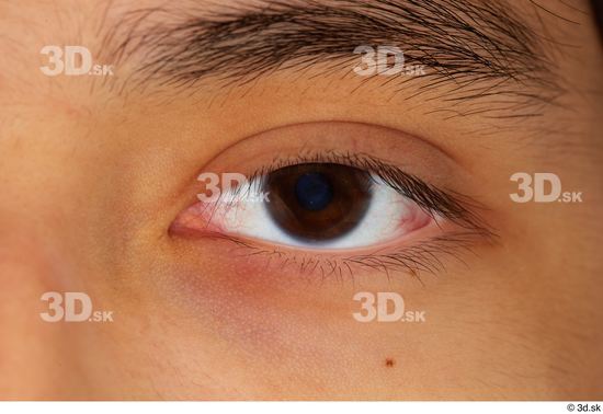 Eye Skin Man Studio photo references