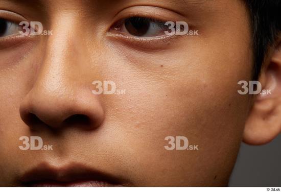 Eye Face Mouth Nose Cheek Skin Man Slim Studio photo references