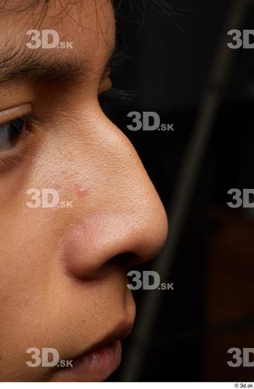 Face Nose Skin Man Slim Studio photo references