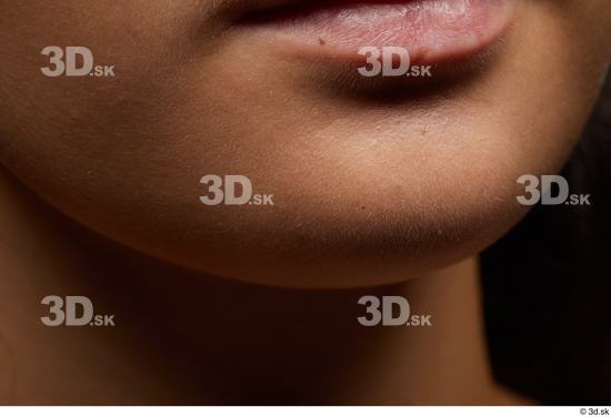 Face Mouth Skin Woman Slim Studio photo references