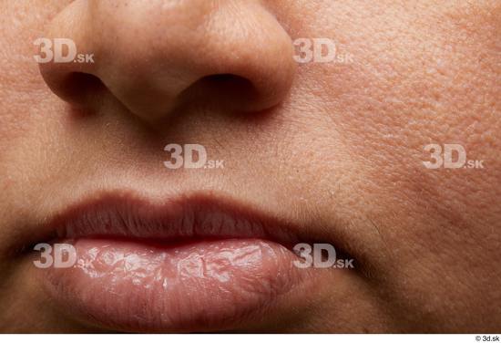 Face Mouth Nose Cheek Skin Woman Chubby Studio photo references