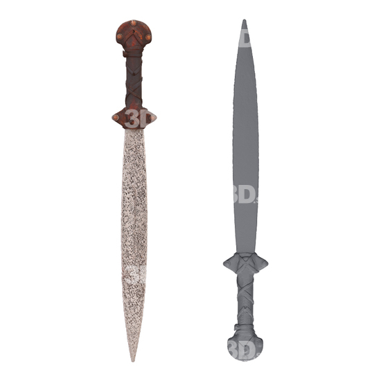 Weapons-Knife/Sword 3D Weapons