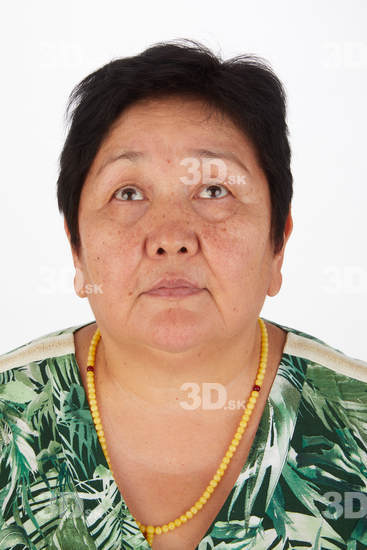 Head Hair Woman Asian Casual Overweight Street photo references