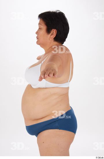 Upper Body Woman Asian Overweight Street photo references