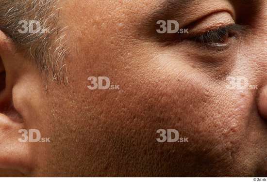 Face Cheek Hair Skin Man Chubby Wrinkles Studio photo references