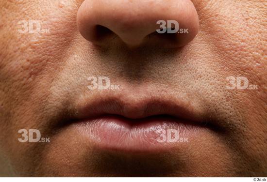 Face Mouth Nose Cheek Skin Man Chubby Wrinkles Studio photo references