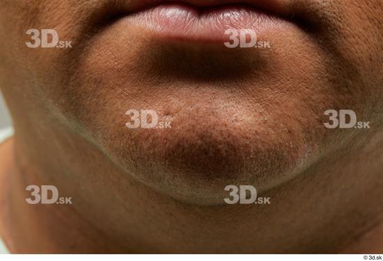 Face Mouth Skin Man Chubby Wrinkles Studio photo references