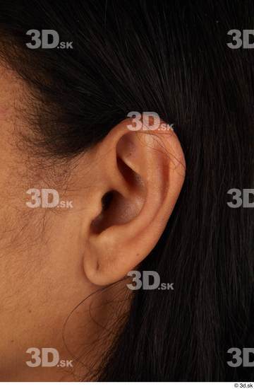 Ear Woman Slim Street photo references