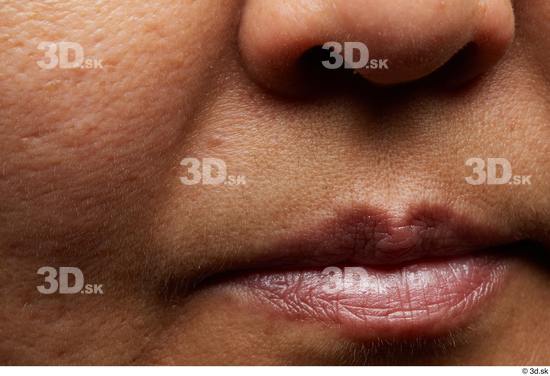 Face Mouth Nose Cheek Skin Woman Asian Chubby Studio photo references