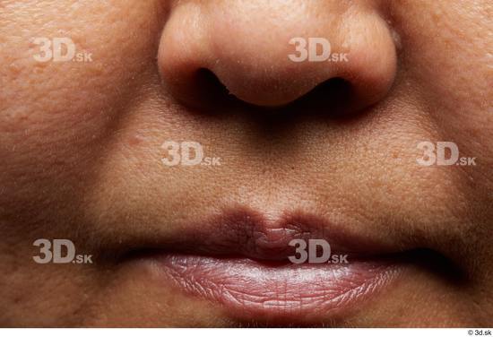 Face Mouth Nose Cheek Skin Woman Asian Chubby Studio photo references