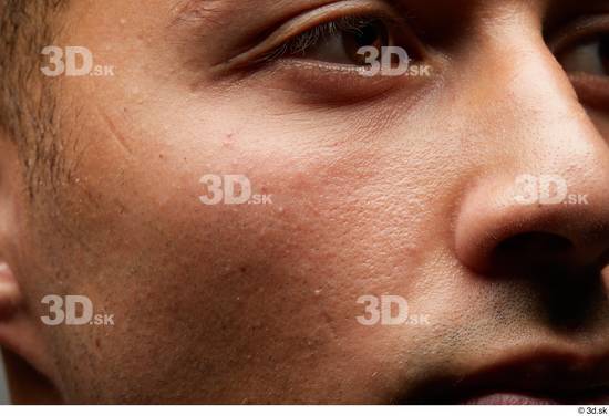 Eye Face Nose Cheek Skin Man White Slim Studio photo references