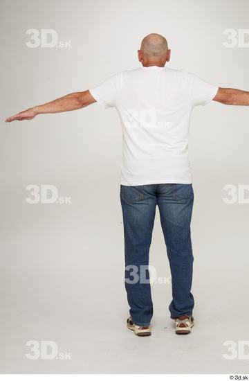 Whole Body Man T poses Casual Slim Street photo references