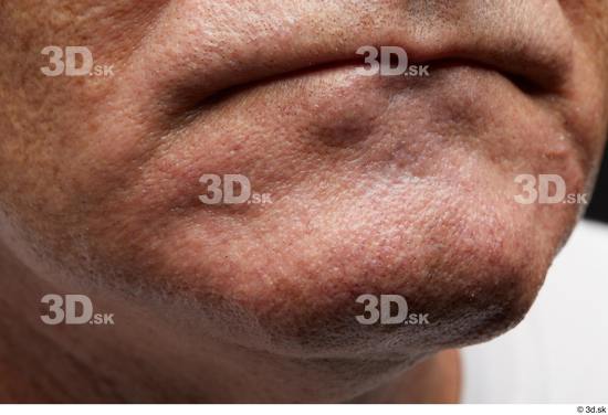 Face Mouth Skin Man Slim Wrinkles Studio photo references