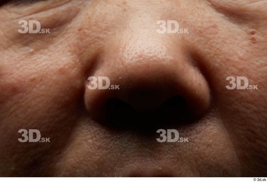 Face Nose Skin Woman Asian Slim Wrinkles Studio photo references