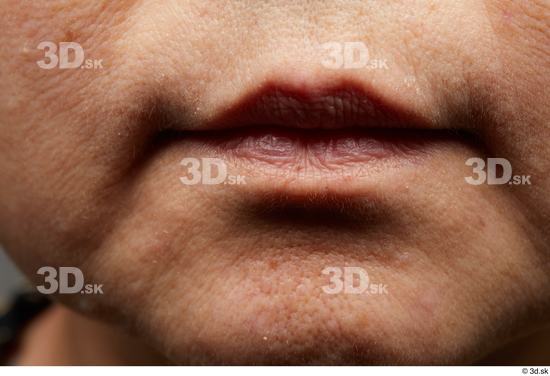 Face Mouth Cheek Skin Woman Asian Slim Wrinkles Studio photo references