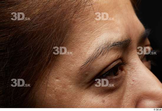 Eye Face Nose Hair Skin Woman Chubby Wrinkles Studio photo references