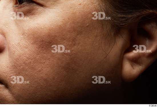 Face Cheek Hair Skin Woman Chubby Studio photo references