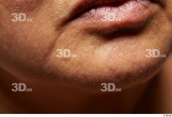 Face Mouth Cheek Skin Woman Asian Slim Wrinkles Studio photo references