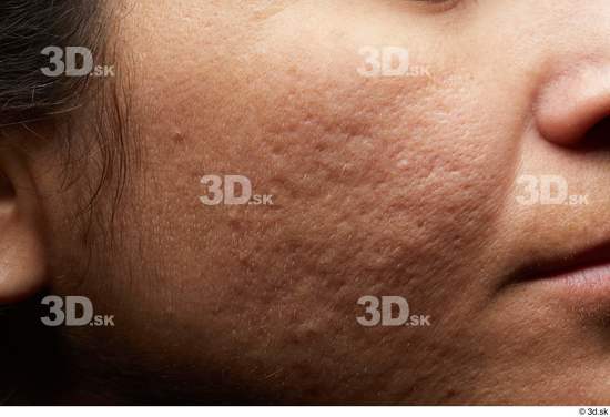 Face Cheek Hair Skin Woman Chubby Studio photo references