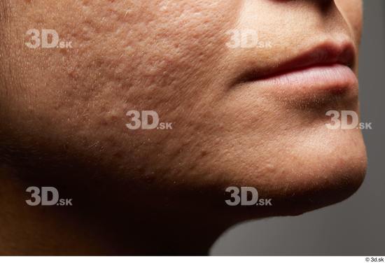 Face Mouth Cheek Skin Woman Chubby Studio photo references