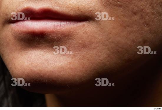 Face Mouth Cheek Skin Woman Chubby Studio photo references