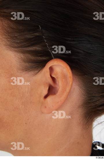 Ear Woman Slim Street photo references