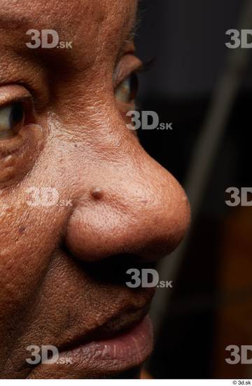 Face Nose Skin Woman Chubby Wrinkles Studio photo references