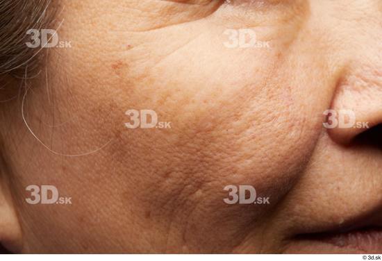 Face Cheek Hair Skin Woman Asian Slim Wrinkles Studio photo references