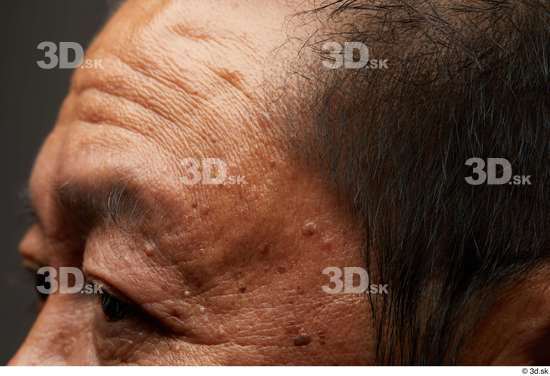 Eye Face Hair Skin Man Asian Slim Wrinkles Studio photo references