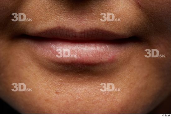 Face Mouth Skin Woman Asian Slim Studio photo references