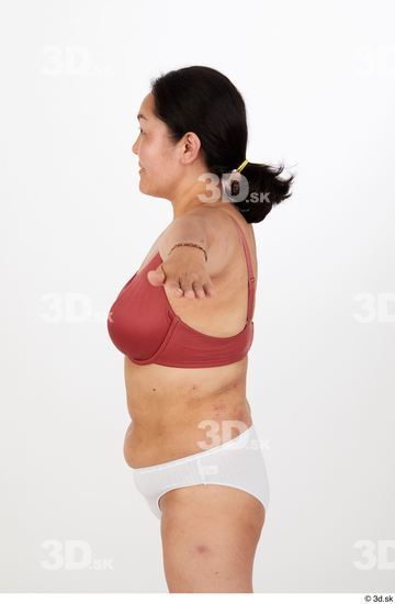 Upper Body Woman Asian Chubby Street photo references